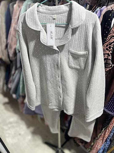 Аксессуарлар: 1700 ❌ 1200✅ РАСПРОЖАДА НА ТЕПЛЫЕ ХЛОПЧАТОБУМАЖНЫЕ ПИЖАМЫ пуговицы — 8