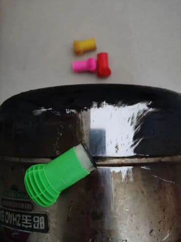 щётка для дрели: Щетки для чистки въевшееся грязи, отлично убирает, чугун — 3