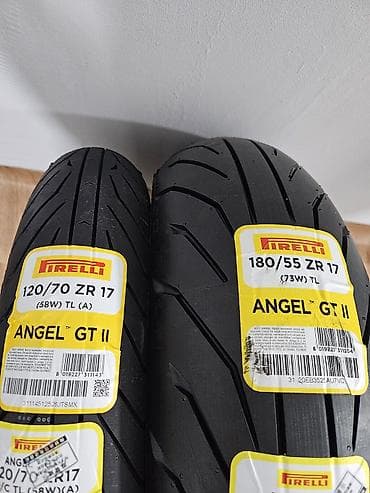 lining pantera: НОВЫЙ комплект Pirelli Angel GT II (120/70 + 180/55) ​Состояние — 2