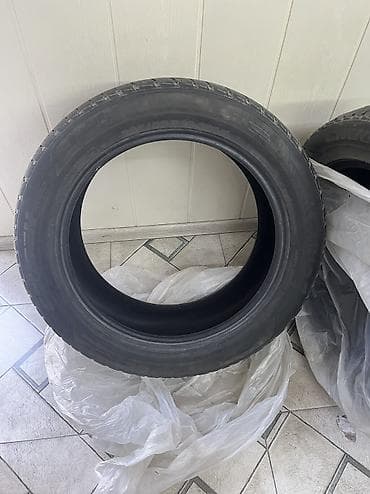 Шины 235 / 55 / R 19, Лето, Б/у, Комплект, Внедорожные (АТ/МТ), Корея, Kumho