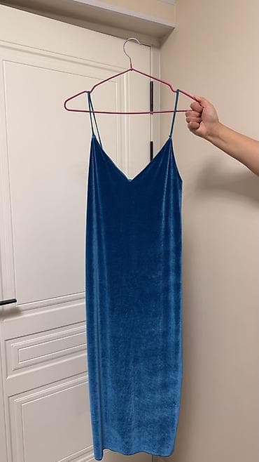 баш кийим: Набор женской одежды — 4 вещи. 1) Платье миди из легкой ткани, цвет — 5