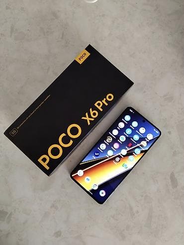 12: POCO X6 Pro 5G, черный Ключевые характеристики: - Экран AMOLED 6.67" — 1