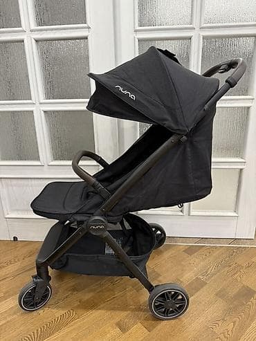 Коляска, Nuna, цвет - Черный, Б/у, Бесплатная доставка