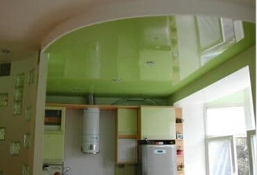 натяжные потолки бишкек фото цены: Натяжной потолок 3D потолки, Глянцевое, Матовое — 14