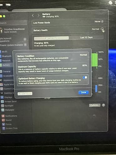apple macbook m1: Для программирования, Б/у, Apple M1, ОЗУ, RAM: 16 ГБ — 5