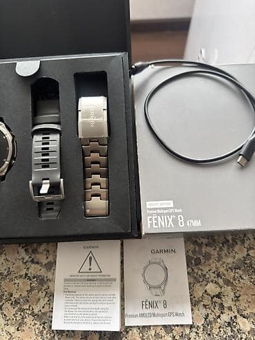 куплю монитор: Продаю Garmin Fenix 8 Премиальные часы в идеальном состоянии AMOLED — 5