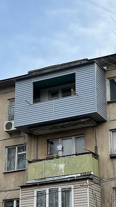 Утепление: Вынос и облицовка балкона сайдингом - Комплекс работ по выносу — 2