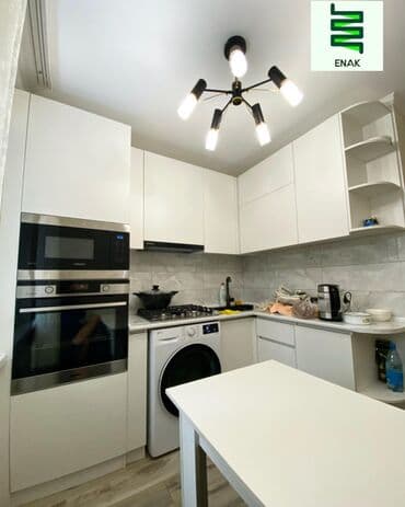 бишкек эмерек: Буйрутма эмеректер, Ашкана гарнитурасы, Үстөл, Шкаф — 9