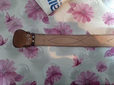 ремень из натуральной кожи крокодила: Кожанный ремень бляха медный новый длина 140см — 2