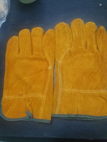 перчатки рабочий: Краги/перчатки из спилка (замши) для работы и высоких нагрузок. для — 2