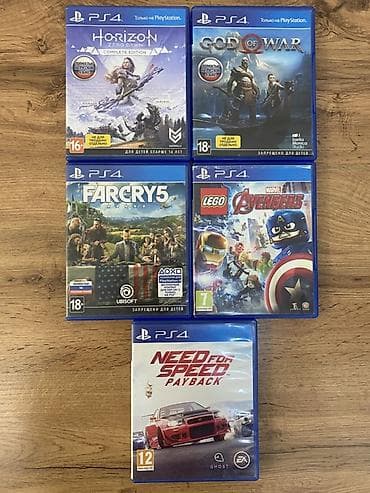 Продам/обменяю диски на PlayStation 4 Цена: 1) Horizon Zero Dawn