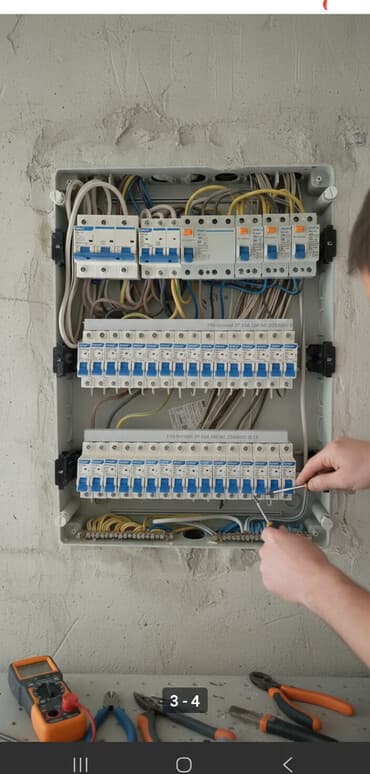 электрический шкаф: Электрик | Монтаж электрощитов Больше 6 лет опыта — 1