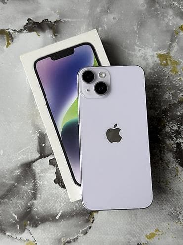 IPhone 14, Б/у, 128 ГБ, Коробка, 77 %