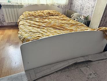 Эмерек: Уктоочу бөлмө гарнитуру, Шкаф, түсү - Ак — 1