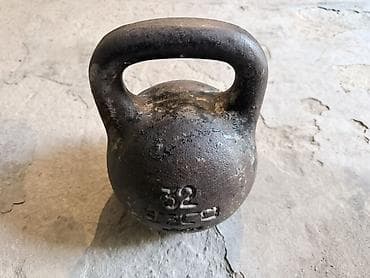 Гири: Гири чугунные, 32 кг — 16 кг комплект из двух штук. Характеристики: - — 3