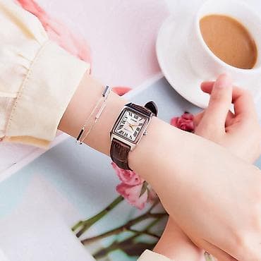Наручные часы: CASIO — элегантные женские наручные часы с прямоугольным корпусом - — 2