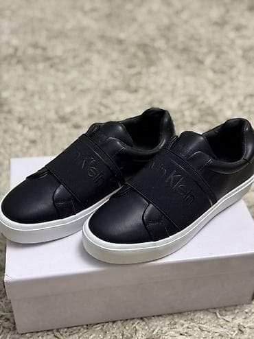 Личные вещи: Кроссовки, 36, Calvin Klein, Новый, цвет - Черный — 4