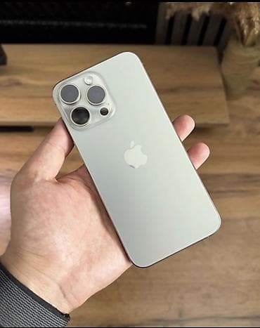 Техника жана электроника: IPhone 15 Pro, Natural Titanium — 1