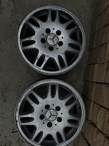 bbs diska: Два оригинальных литых диска Mercedes-Benz. - Размер: R16 (16") - — 1