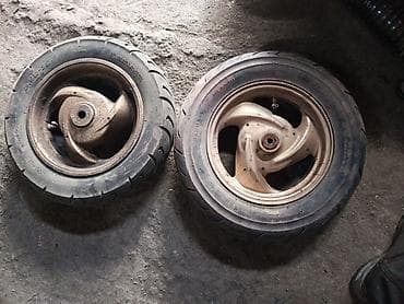 10 5j: Колеса в сборе R 25, Лето, Б/у, Пара, Литые — 2