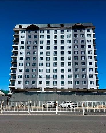 osh flat: 2 комнаты, 51 м², ул. Ден Сяопина / Фучика Элитка, 8 этаж, ПСО (под самоотделку) — 4
