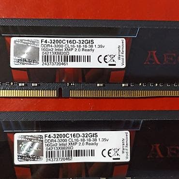 Оперативная память (RAM) для ПК, Б/у, G.SKILL, 32 ГБ, DDR4, 3200 МГц — 4