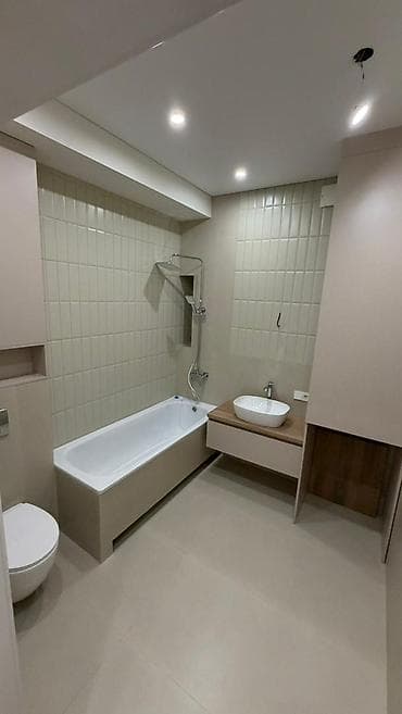 Квартиры: 2 комнаты, 55 м², Асанбай мкр Элитка, 10 этаж, Евроремонт — 6