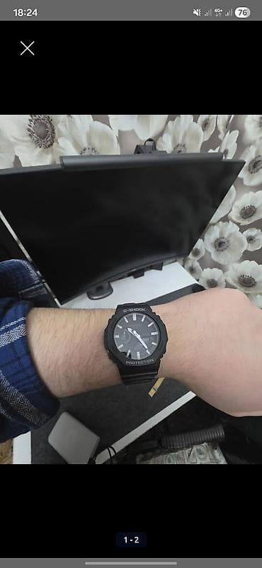 наручные часы в бишкеке: Спортивные часы часы, Casio (G-Shock), Таймер и секундомер, Водонепроницаемые, Унисекс — 2