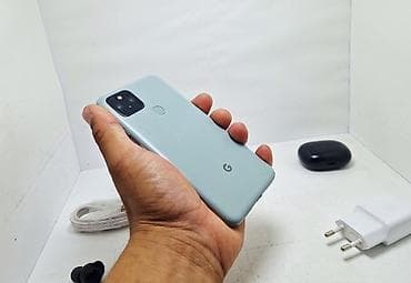 Google Pixel 5, Колдонулган, 128 ГБ, түсү - Жашыл, 1 SIM, 2 SIM — 1