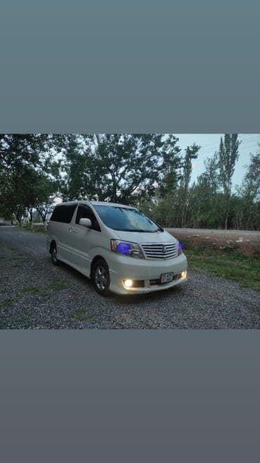 Toyota Alphard: 2003 г., 3 л, Автомат, Газ, Минивэн
