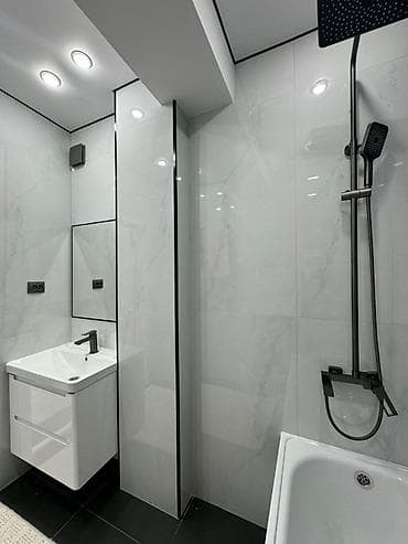 osh flat: 2 комнаты, 66 м², Мед Академия Элитка, 10 этаж, Дизайнерский ремонт — 10