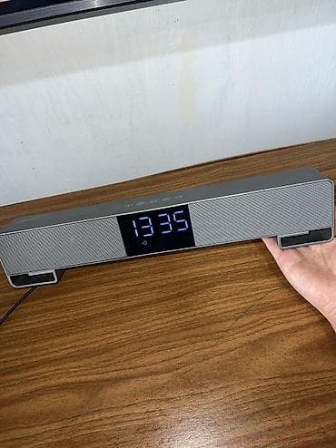 hoco ds40: Компактная настольная звуковая панель (саундбар) с цифровым дисплеем — 2