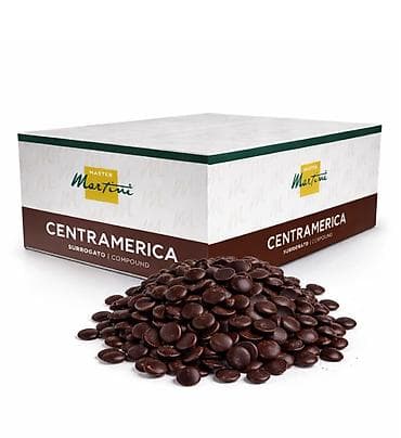 какао упаковка: Глазурь Gran Centramerica Fondente Dischi (тёмная, в дисках) Unigra — 1