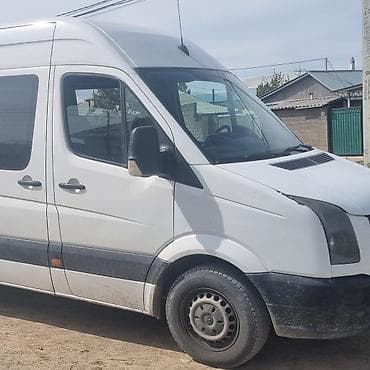 рубашка военная: Volkswagen Crafter фургон (длинная база, высокий потолок), белый — 4