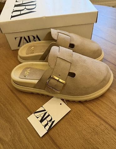 Босоножки, сандалии, шлепанцы: Босоножки, 37, Zara, Новый, цвет - Розовый, Платная доставка — 10