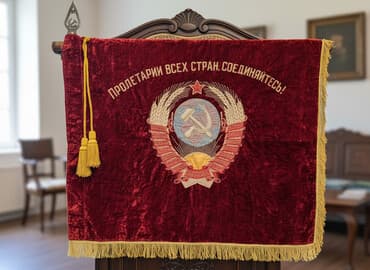 монеты разных стран: Флаг, символика СССР! На гербе перечислены все 15 республик СССР! — 1