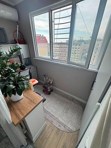 Кыймылсыз мүлк: 3 бөлмө, 70 м², Улан мкр 106-серия, 9 кабат, Жаңы ремонт — 7