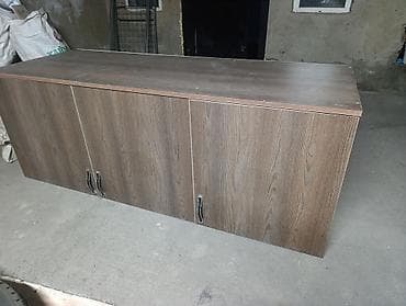 кухня детская большая: Тумба для вещей и одежды, Без зеркала, ЛДСП, Платная доставка, цвет - Коричневый — 3