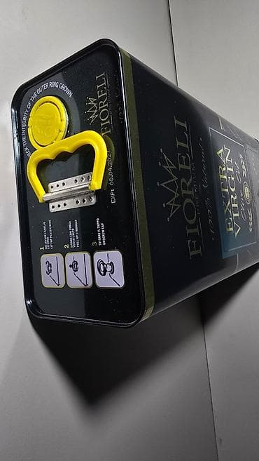 Зелень и микрозелень: Оливковое масло Fioreli Premium Extra Virgin, 5 л - 100% натуральное — 1