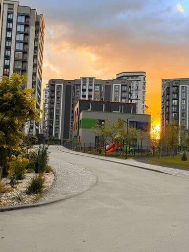 квартира керек район кызыл аскер: 3 бөлмө, 88 м², Элитка, 10 кабат, Дизайнердик ремонт — 35