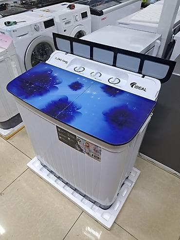 Техника жана электроника: Стиральная машина полуавтомат 3.5 кг от 4000сом. 7.2кг от 9500сом — 2