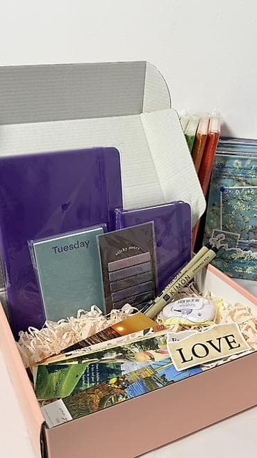 Ёлки: Подарочный набор для творчества и планирования (несколько цветовых — 4