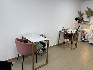 столь стуля: Стол для мастера маникюра/рабочий стол с мраморной столешницей и — 3