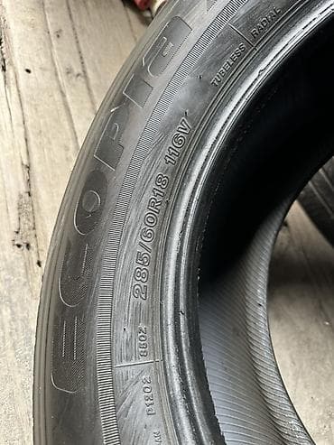 мост на сапок: Шины 285 / 60 / R 18, Лето, Б/у, Комплект, Внедорожные (АТ/МТ), Япония, Bridgestone — 3