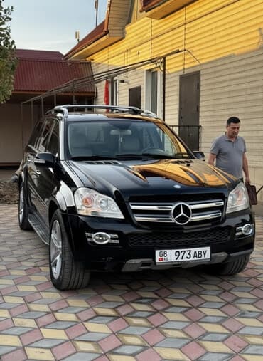 срочно продаю в связи с переездом: Mercedes-Benz GL-Class: 2007 г., 5.5 л, Автомат, Газ, Кроссовер — 1