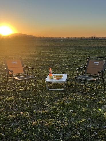 кухеный стол: Комплект для отдыха на природе: 2 складных кресла + низкий складной — 3