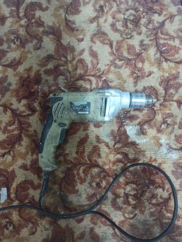 Наборы инструментов: Сетевой дрель-шуруповерт с патроном под цилиндрические сверла — 1