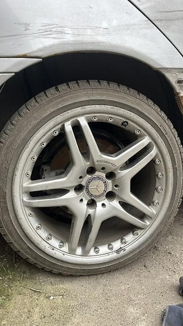 диска на мерс: Литые Диски R 18 Mercedes-Benz, Комплект, отверстий - 5, Б/у — 3