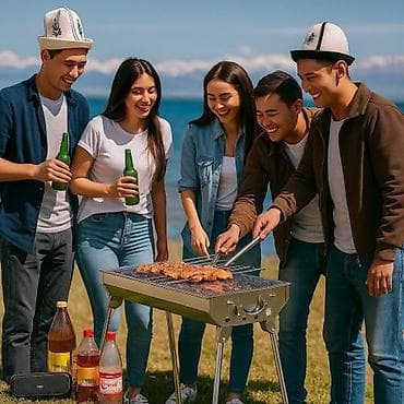 Гриль Угольный, Бесплатная доставка