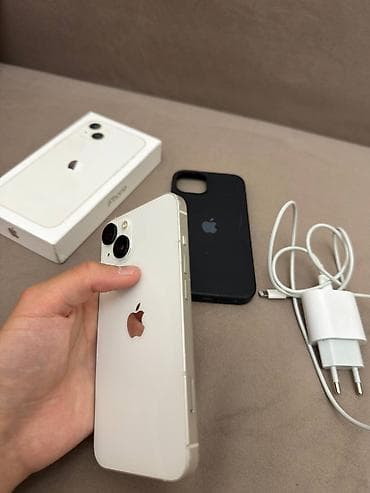 iphone 13 mini 256: IPhone 13, Б/у, 128 ГБ, Белый, Зарядное устройство, Защитное стекло, Чехол, 89 % — 9